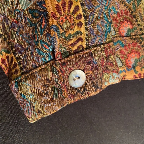 Vintage Stonebridge Tapestry Boho Jacket - Picture 7 of 14